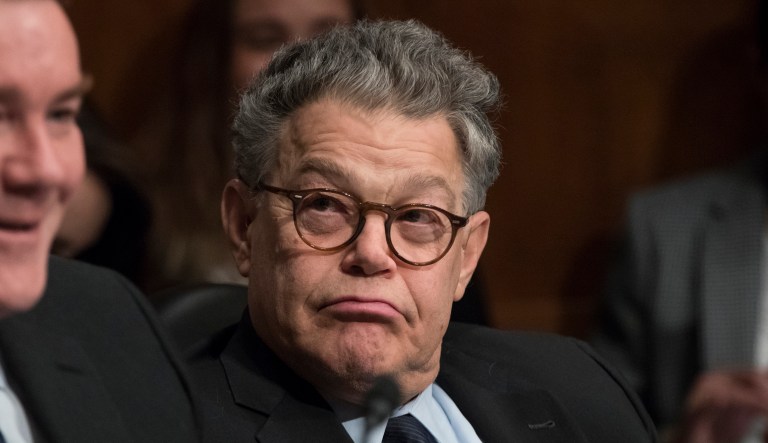 Former Sen. Al Franken.