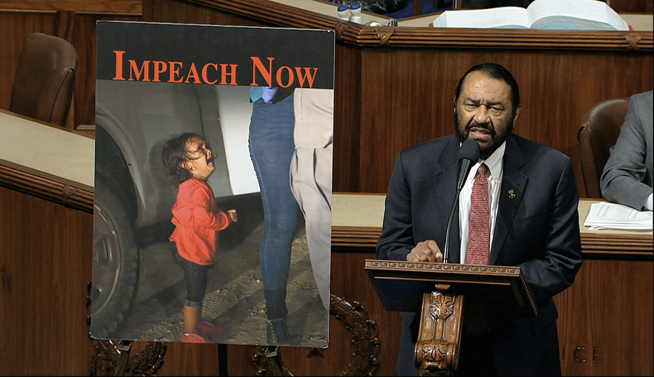 Democratic lawmaker wants to force impeachment vote after Trump’s ‘go back’ comments