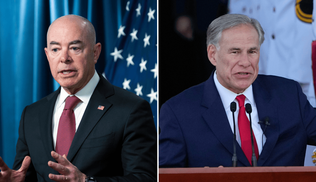 Greg Abbott suggests no one is as ‘impeachable’ as Alejandro Mayorkas