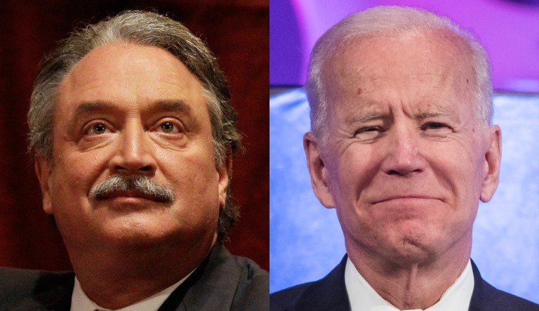 Alex Castellanos and Joe Biden.