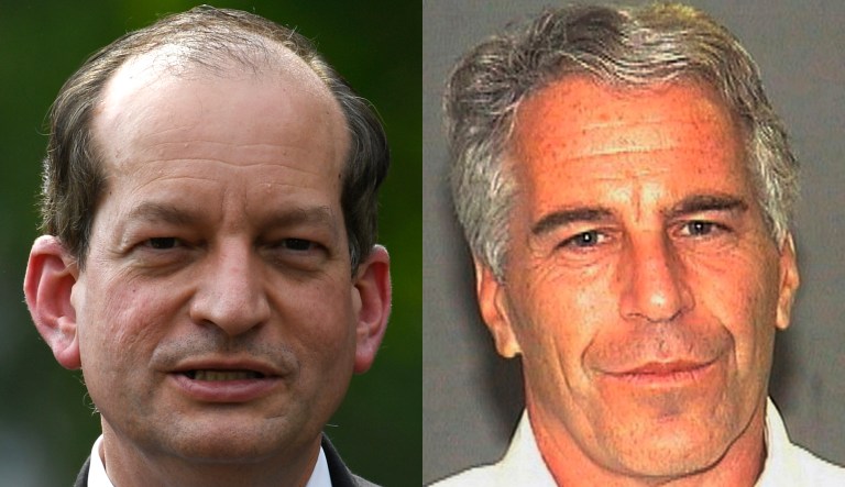 Alexander Acosta, Jeffrey Epstein.