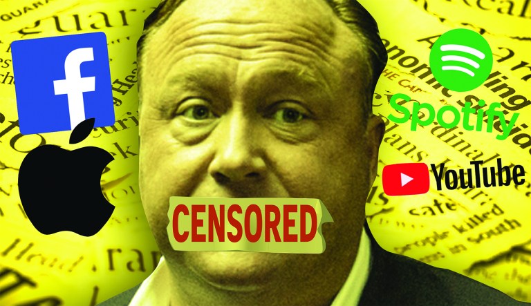 Facebook vs. Alex Jones: A canary in the coal mine?