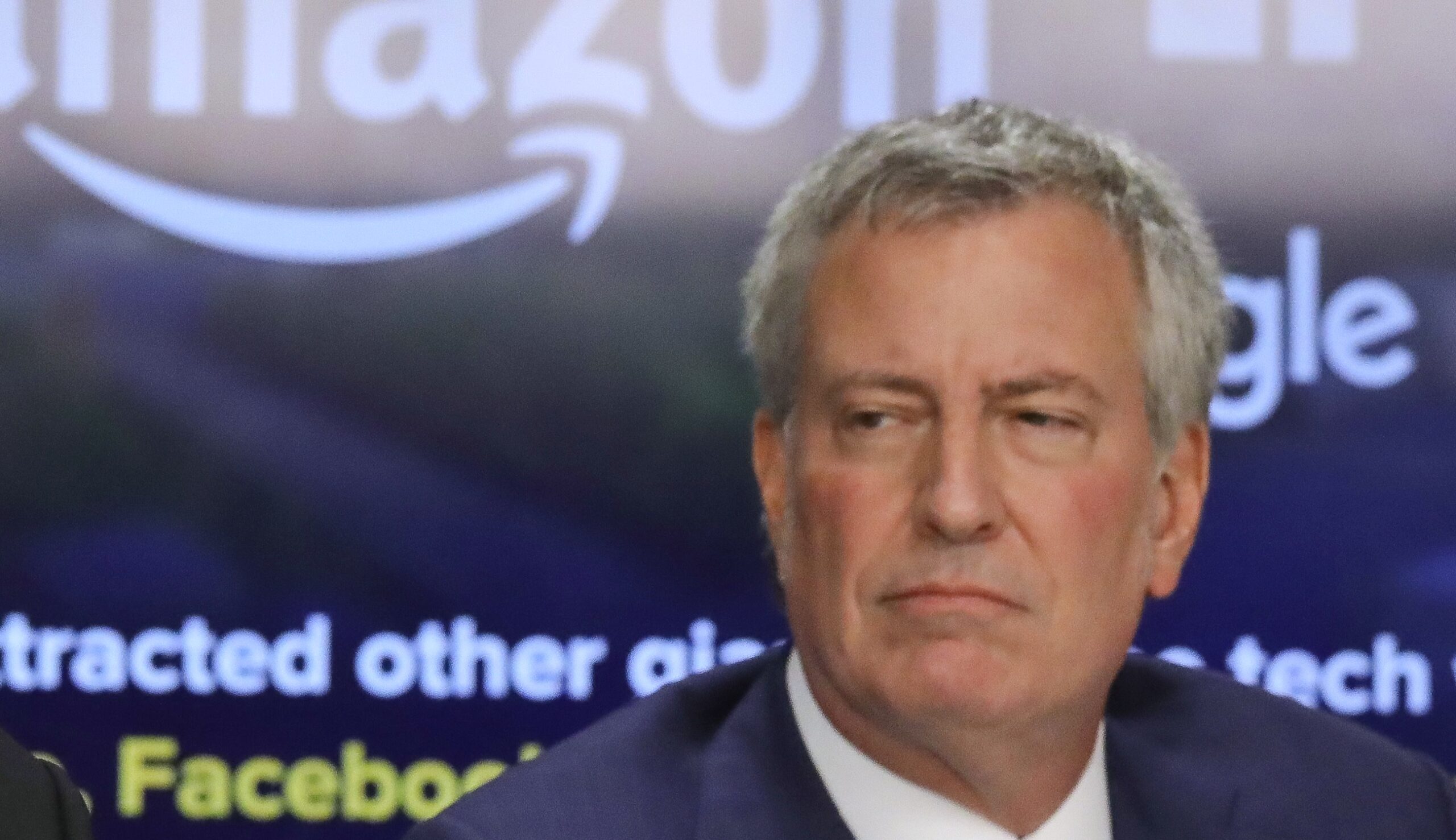 Bill de Blasio calls Amazon’s New York pullout ‘an abuse of corporate power’