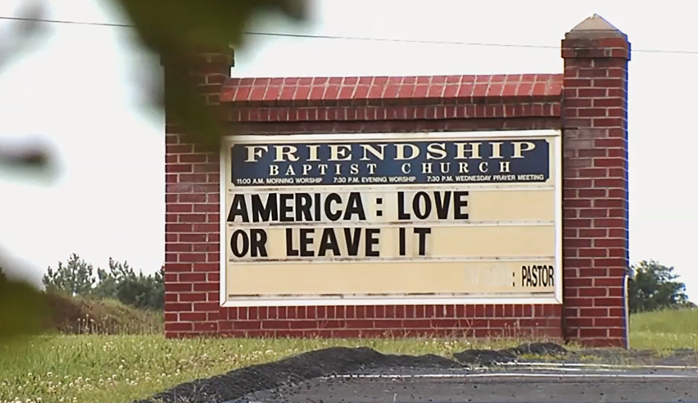 Church Sign