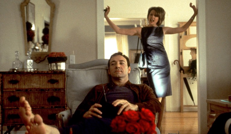 Kevin Spacey in American Beauty. 