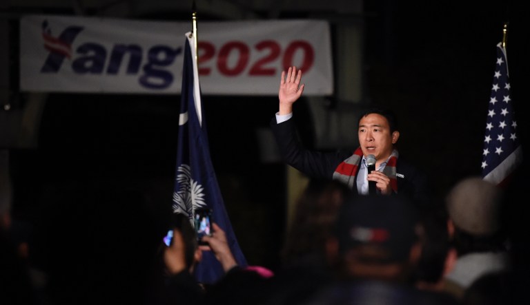 Andrew Yang qualifies for December debate and set to be only non-white candidate on stage