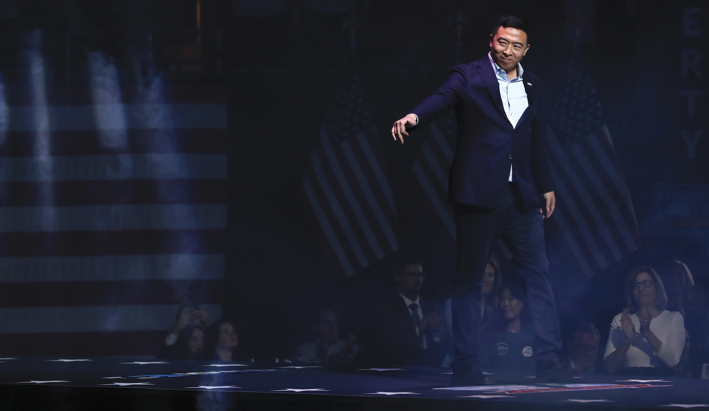 Hollywood gang: Celebrity joins Andrew Yang campaign