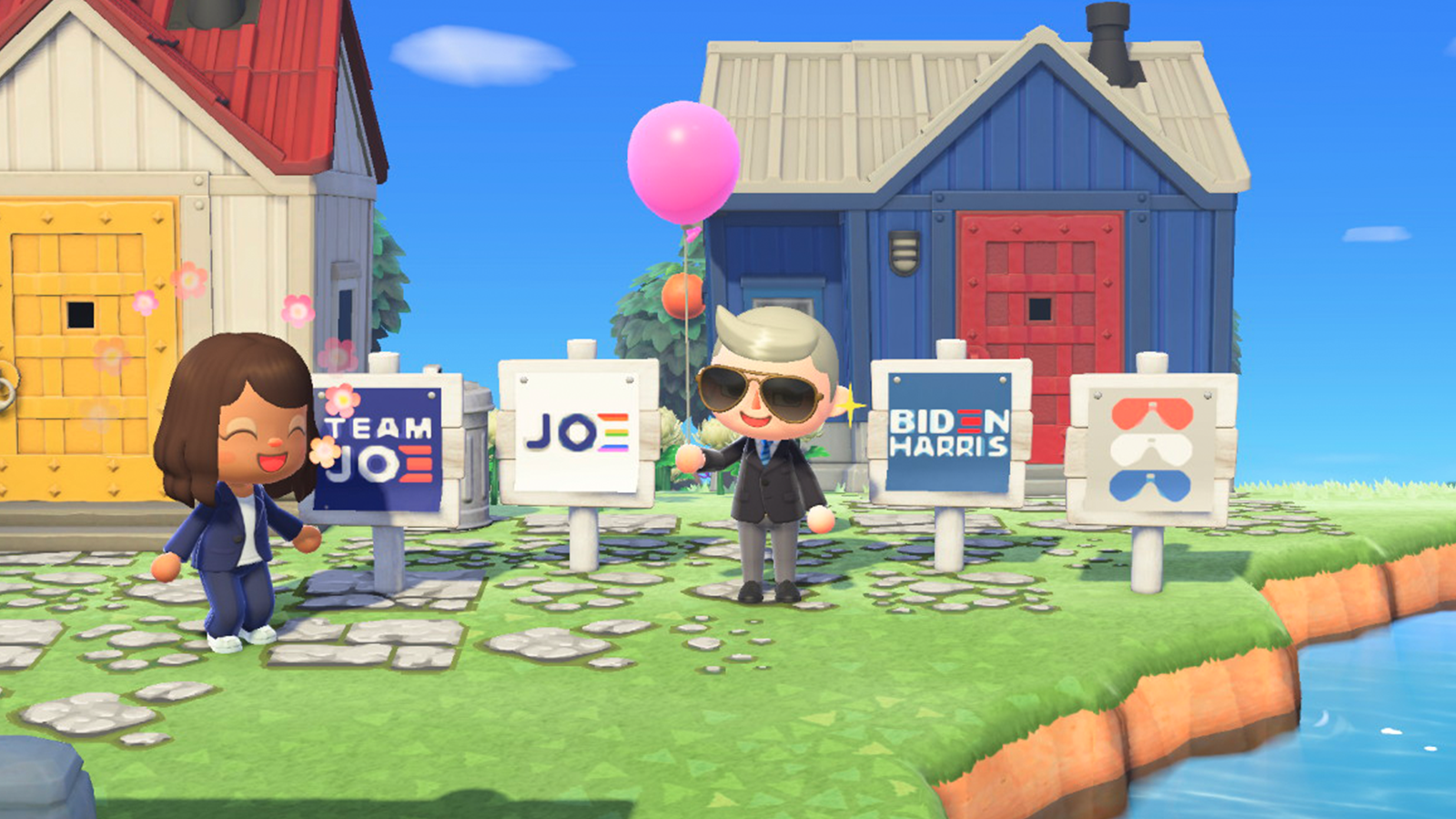 Joe Biden yard signs now available in Animal Crossing game