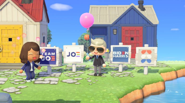 Joe Biden yard signs now available in Animal Crossing game