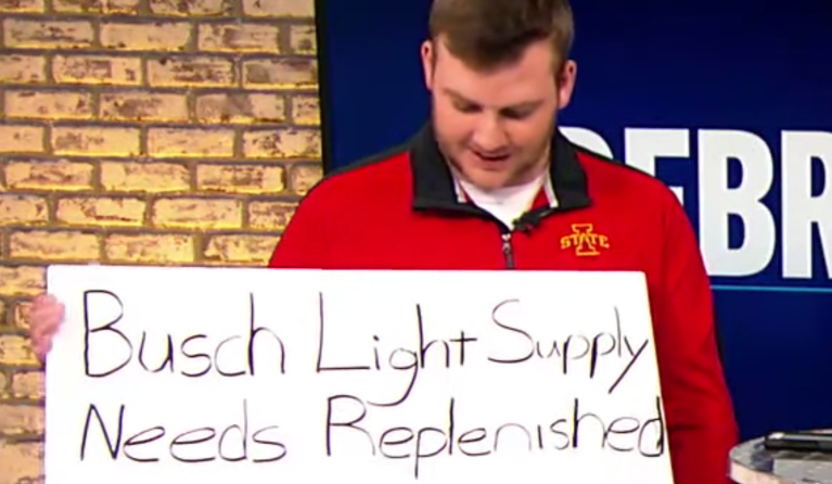 Carson King, of Iowa, donated $1M he recieved in beer money. 