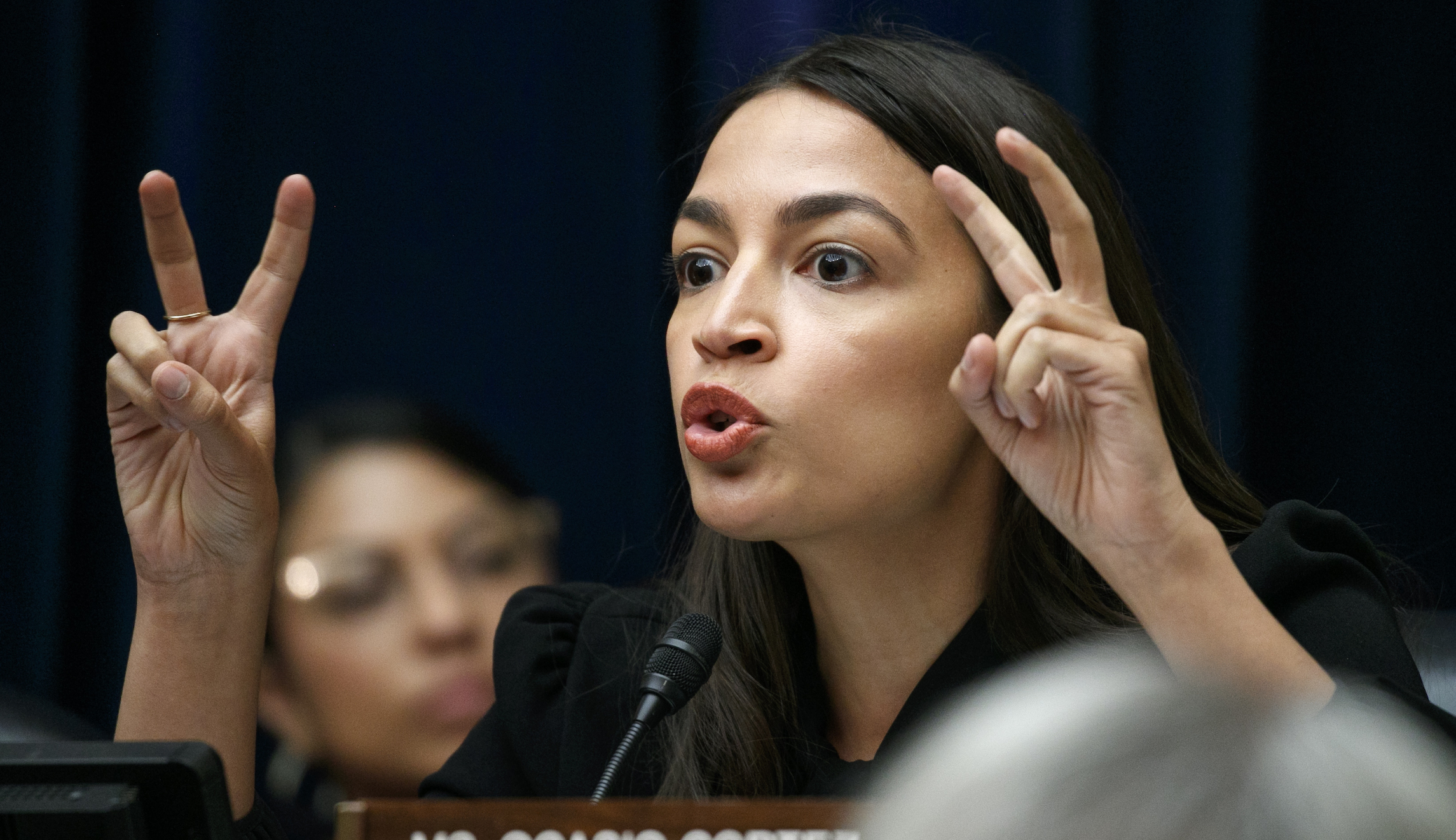 AOC spent $312 on styling at upscale Washington hair salon