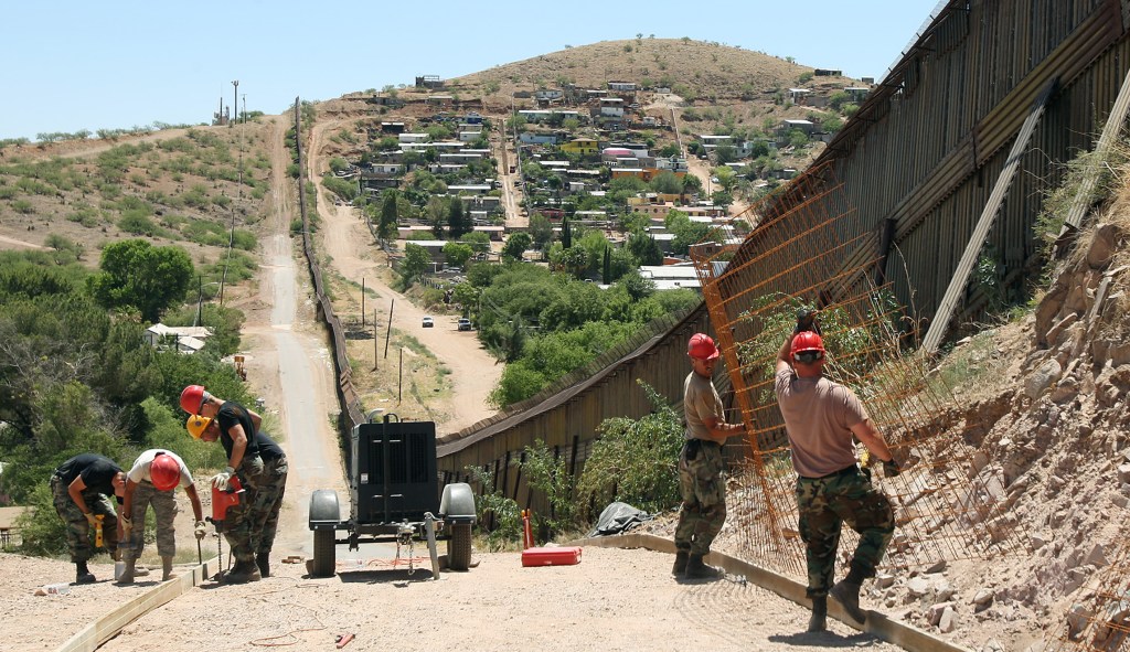 Pentagon could use military rebuilding funds on Trump’s border initiative