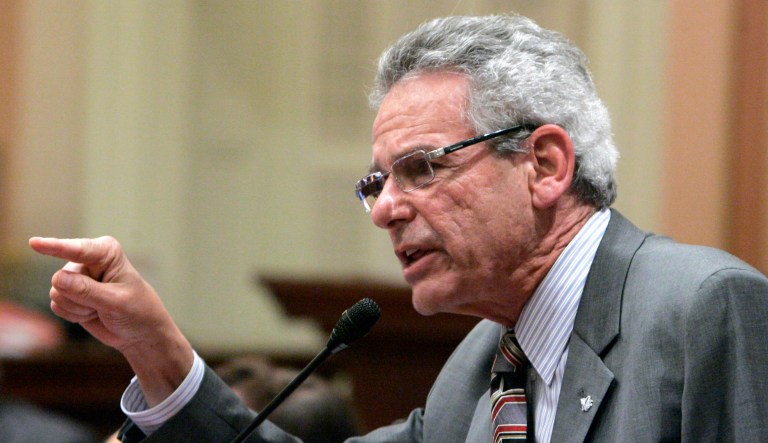 Alan Lowenthal speaks.
