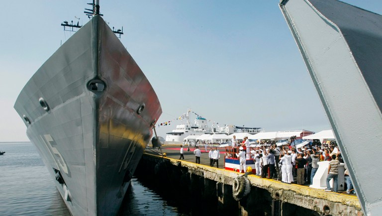 Christening and Commissioning ceremony of the country's newly-acquired Hamilton class warship BRP Gregorio Del Pilar (PF15).