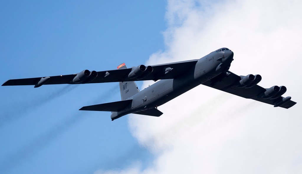 US dispatches nuclear-capable B-52 bombers as signal to Iran