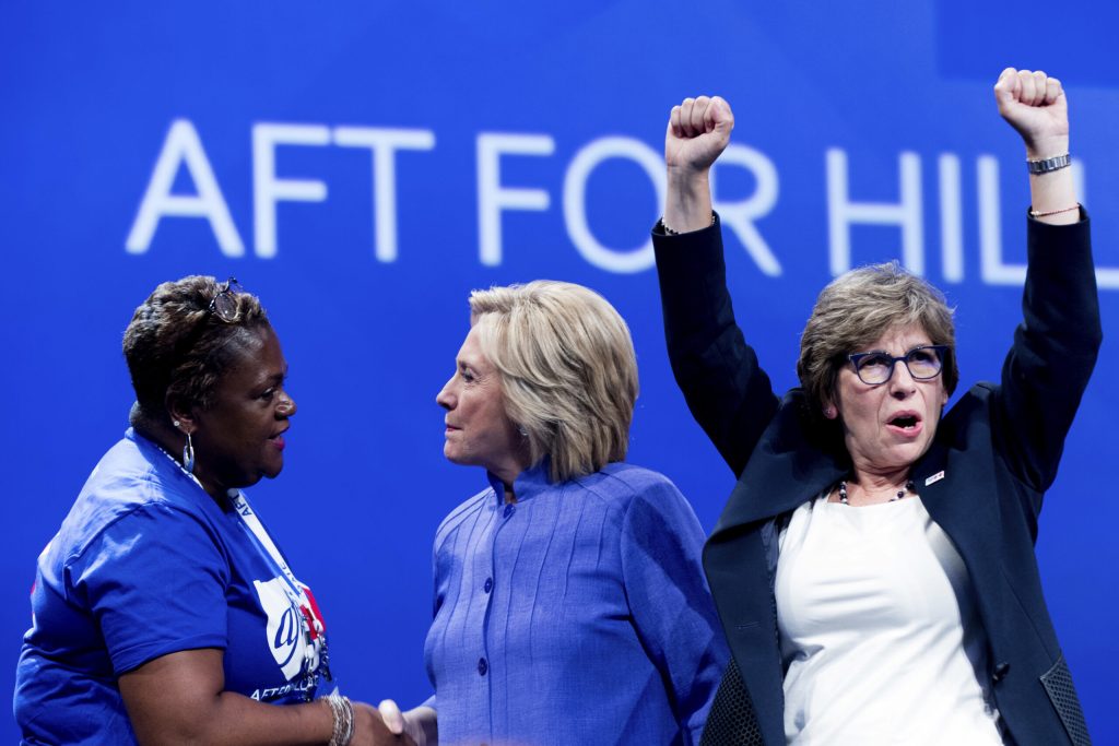 Is the American Federation of Teachers violating tax code to fund its political activities?