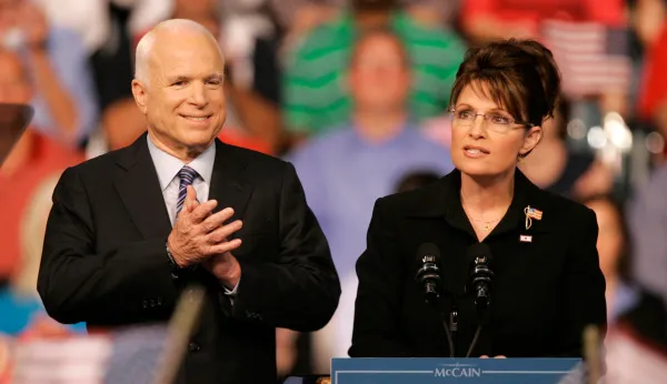Sarah Palin responds to John McCain saying he regrets picking her for 2008 ticket