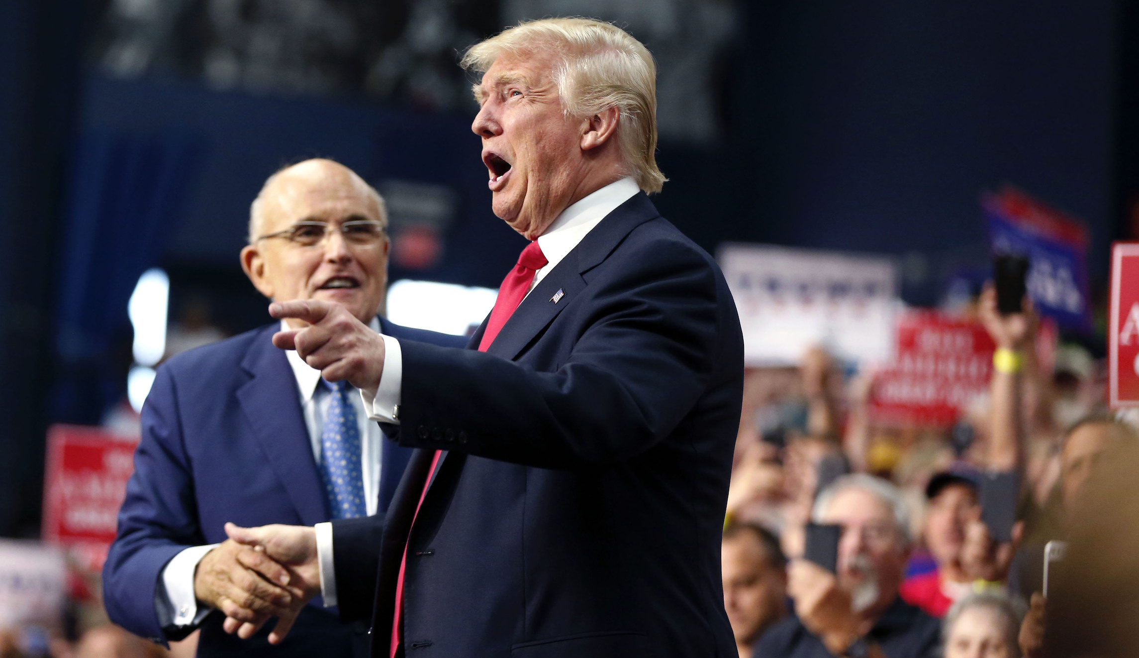Trump confirms Rudy Giuliani is still his personal lawyer