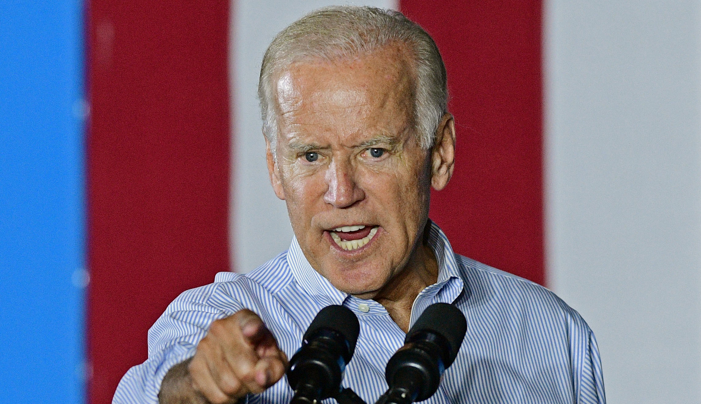 Biden warns Democratic rivals he’s got ‘all this information about other people’s pasts’