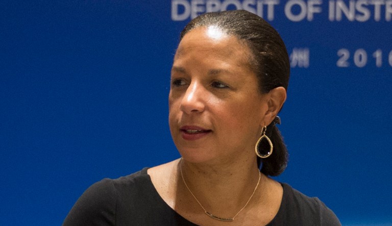 National Security Adviser Susan Rice is seen.