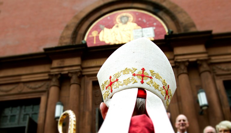 Cardinal Donald Wuerl, Archbishop of Washington, appears at St. Matthew's Cathedral in Washington, D.C.