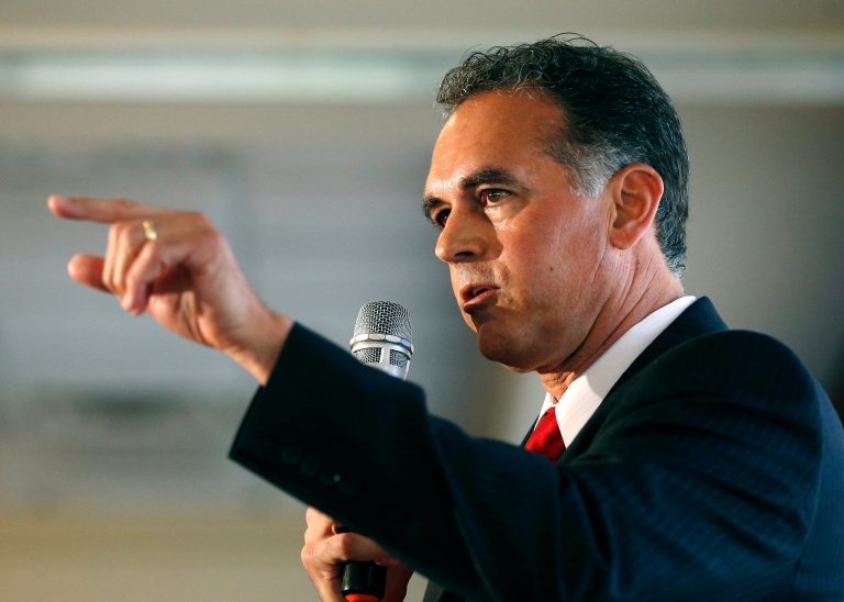 Danny Tarkanian is getting out of the Nevada Republican primary after President Trump tweeted it would be better if the opponent, Sen. Dean Heller, ran unopposed.