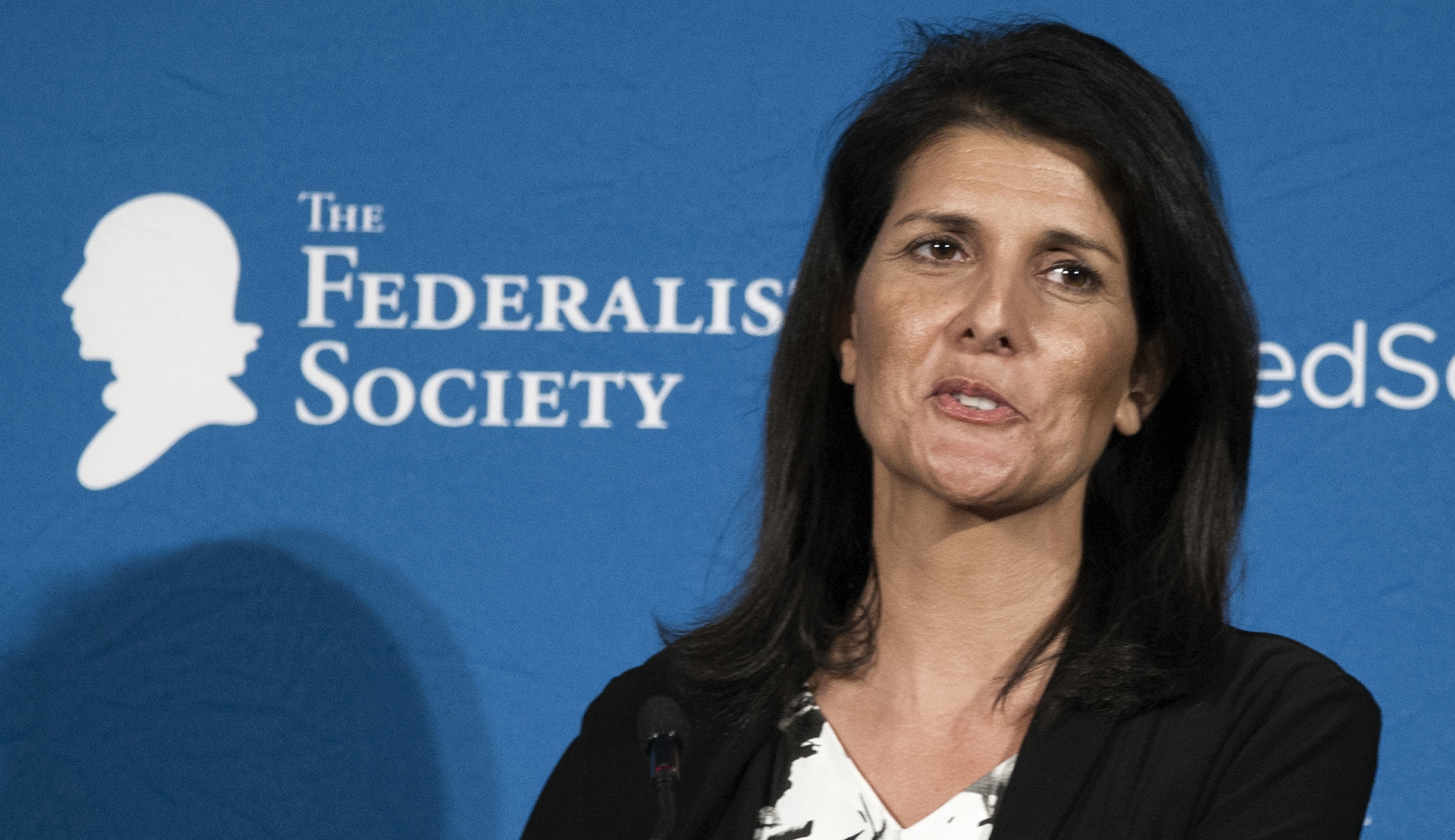 Nikki Haley defends Trump: ‘We didn’t once blame’ Obama for Charleston church shooting