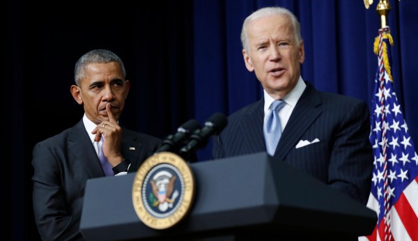 Biden, who claims he doesn’t want Obama’s endorsement, talks an awful lot about Obama