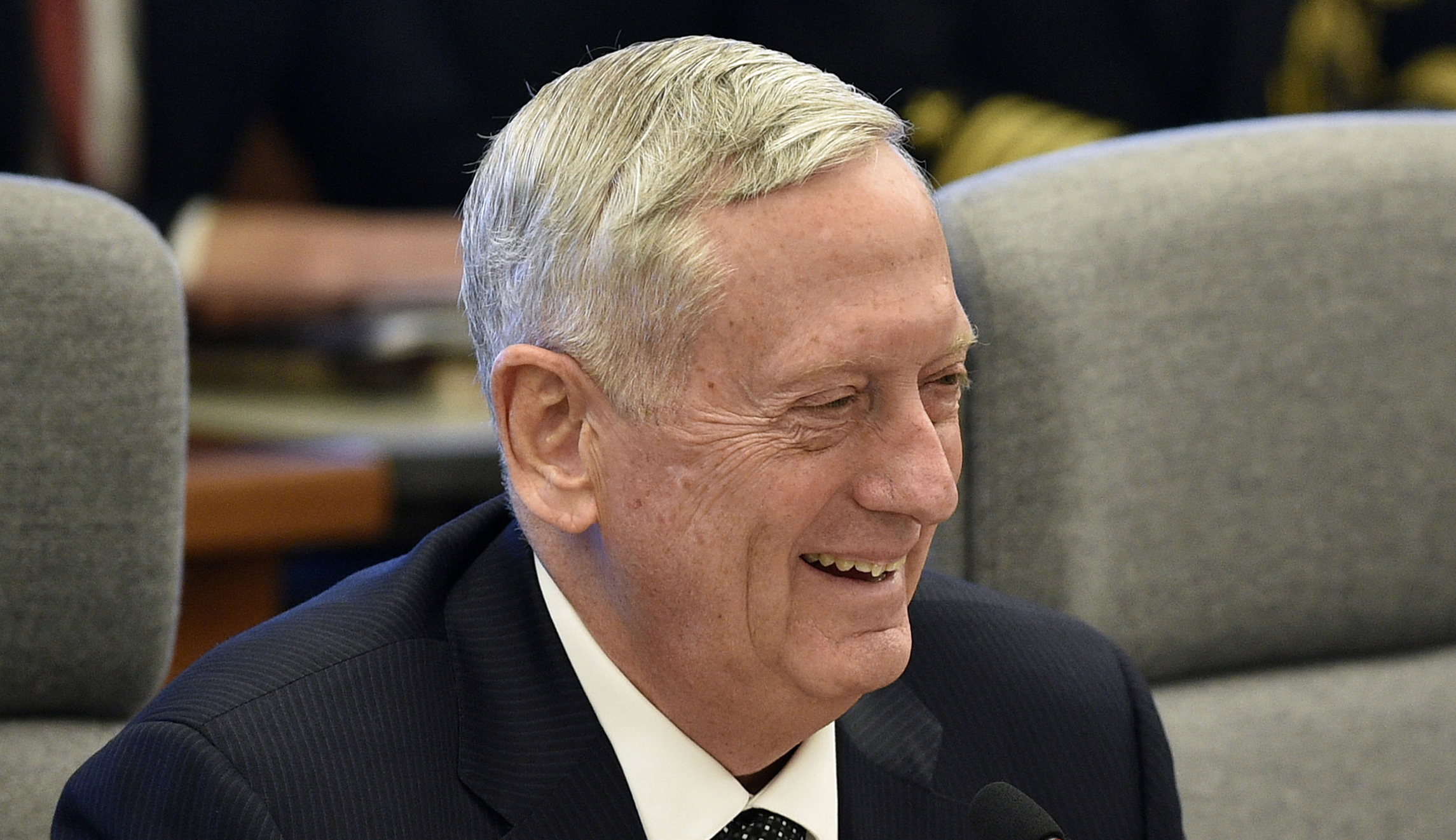 Jim Mattis happy for Trump to stay out of war zones