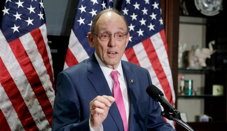 Rep. Phil Roe, R-Tenn., speaks during a press conference.