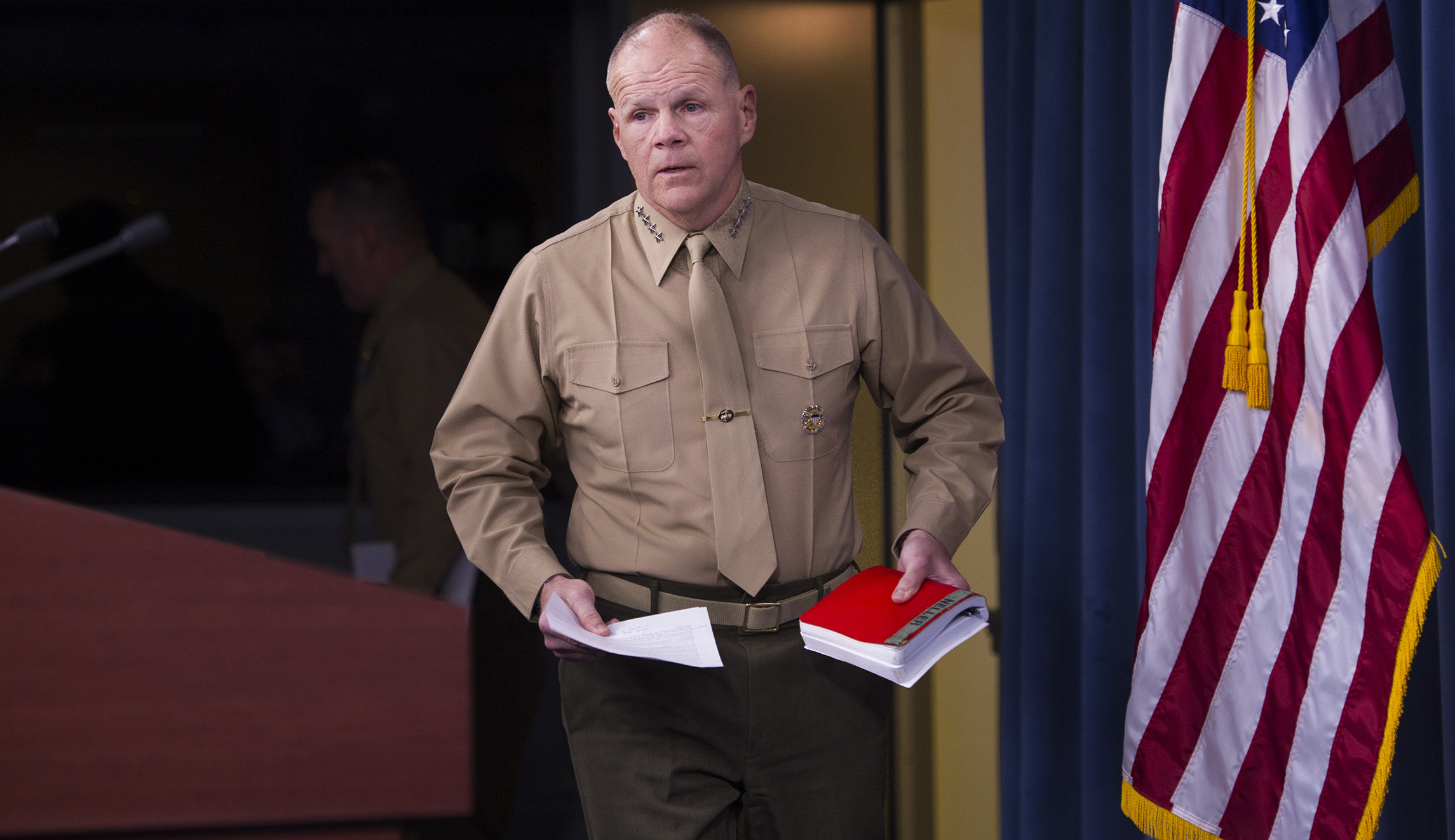 Pentagon sources claim Marine commandant leaked internal memos to keep military families from getting ‘f–ked’ in funding dispute