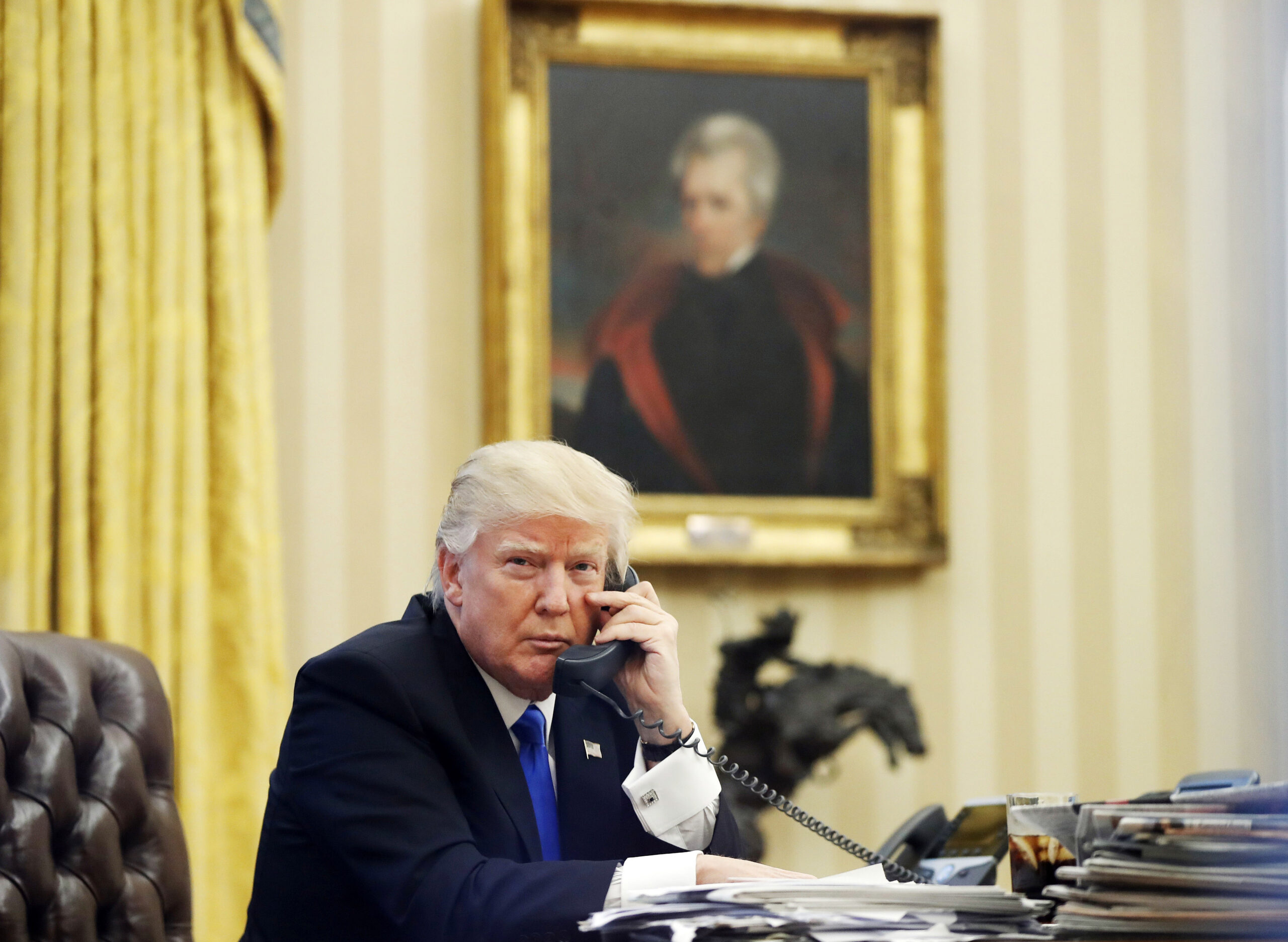 Trump’s pen and phone