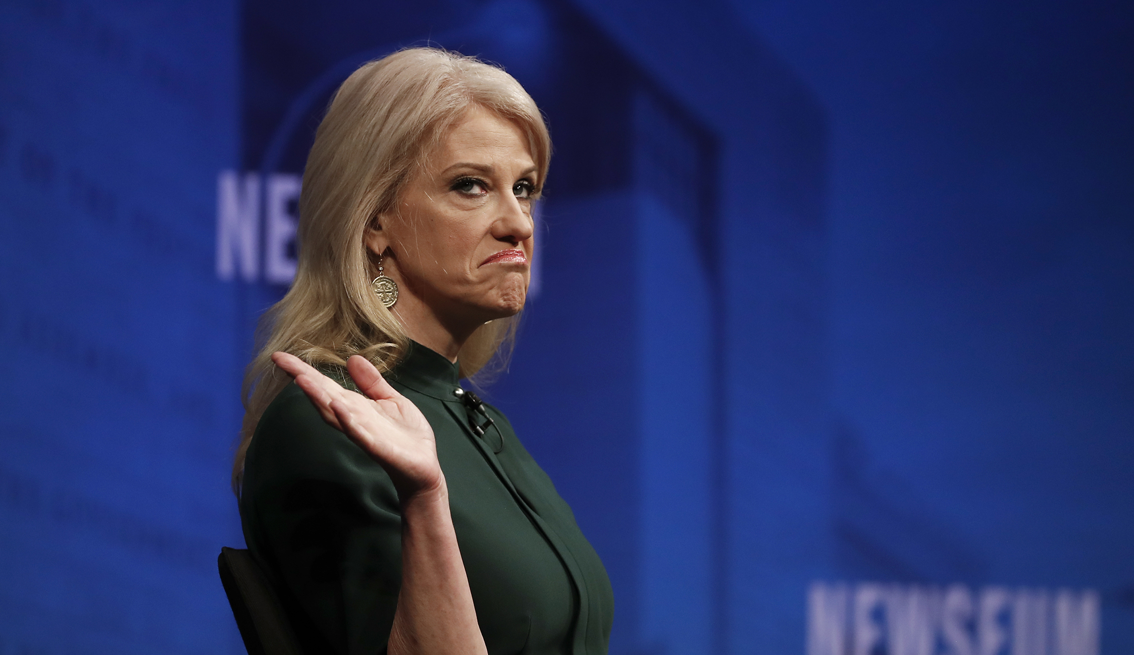 Kellyanne Conway is bad at sarcasm and James Comey didn’t swing the election
