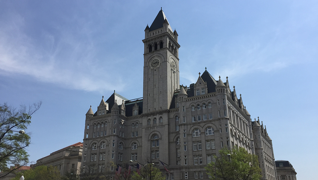 Trump DC hotel touts kosher menu for AIPAC gathering