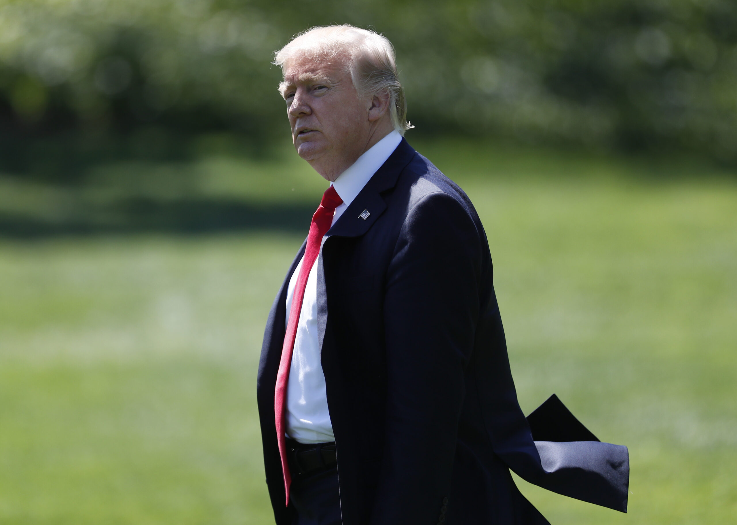 Trump back to contradicting himself on decision to fire James Comey