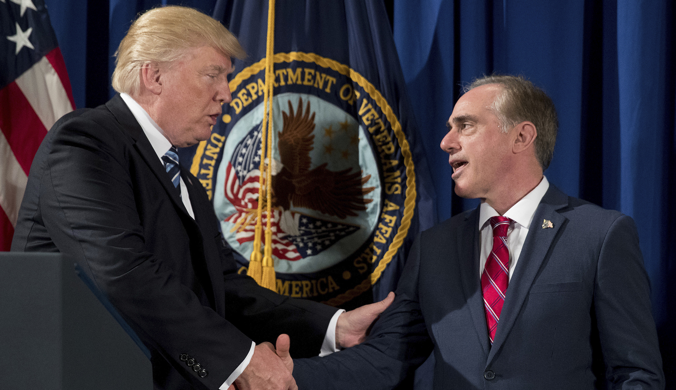 David Shulkin sides with Trump on persistent VA dilemma