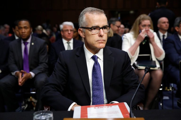 Wife of fired former FBI Deputy Director Andrew McCabe unleashes on Trump