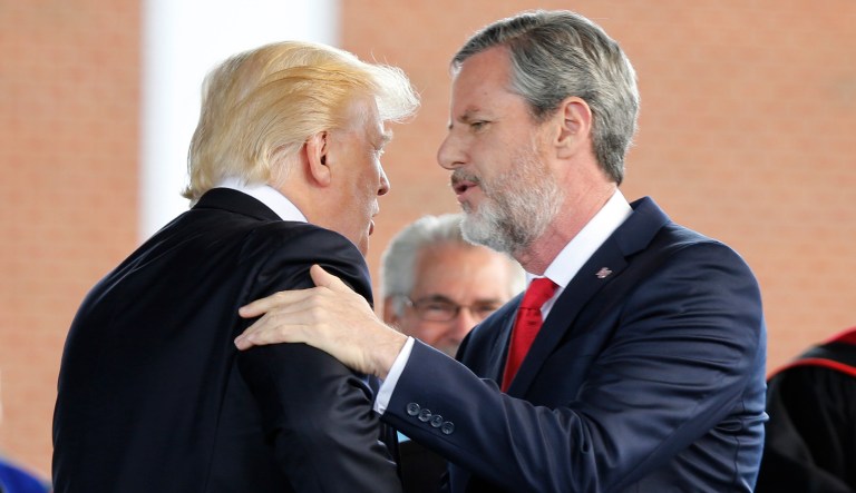 Jerry Falwell Jr.: No need for Trump to apologize for alleged extramarital affairs, ‘everyone knows his past’