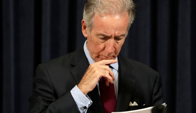 Rep. Richard Neal, D-Mass., ranking member on the House Ways and Means, reads over papers on Capitol Hill in Washington, Wednesday, May 24, 2017, prior to the start of the committee's hearing on the Treasury Department's fiscal 2018 budget proposals where Treasury Secretary Steve Mnuchin testified.