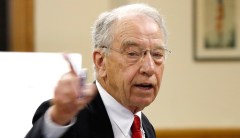 Grassley defends whistleblower from Trump attacks