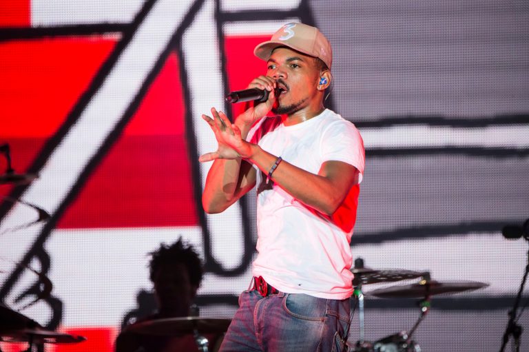 In this 2017 photo, Chance The Rapper performs at the Bonnaroo Music and Arts Festival.