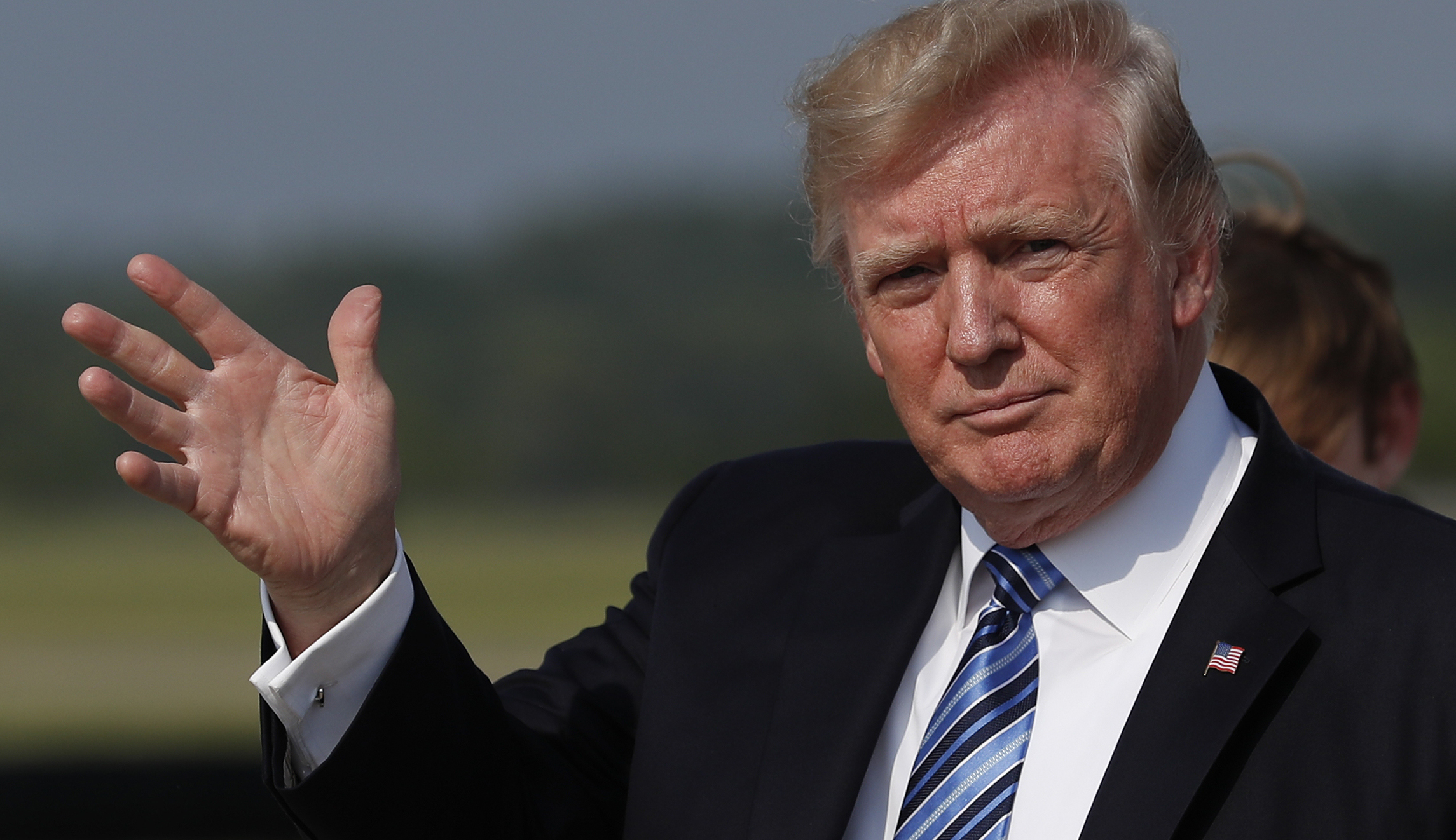 Trump takes victory lap, ignoring blue warning signs