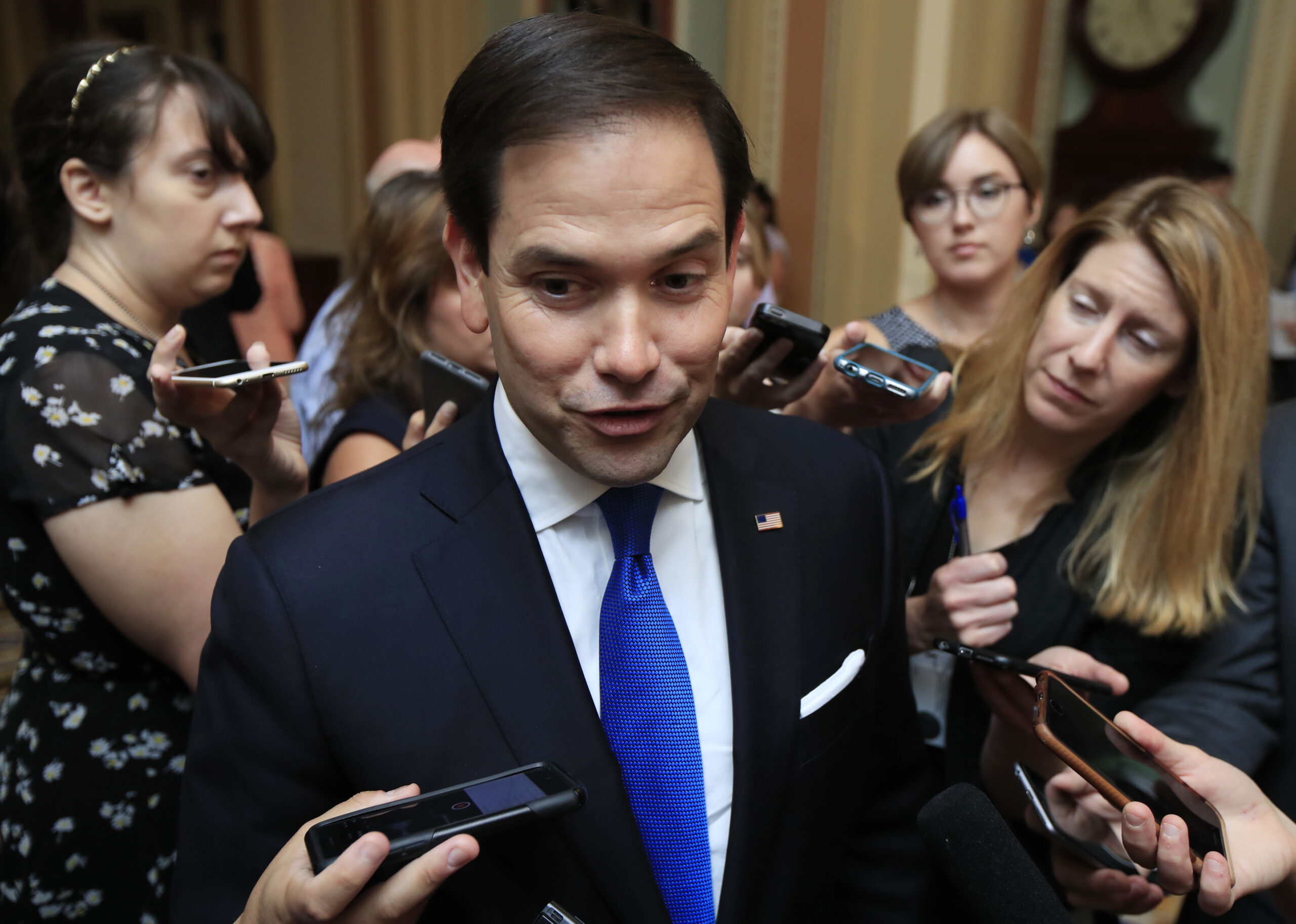 Marco Rubio shrugs off vitriol from the Left on guns