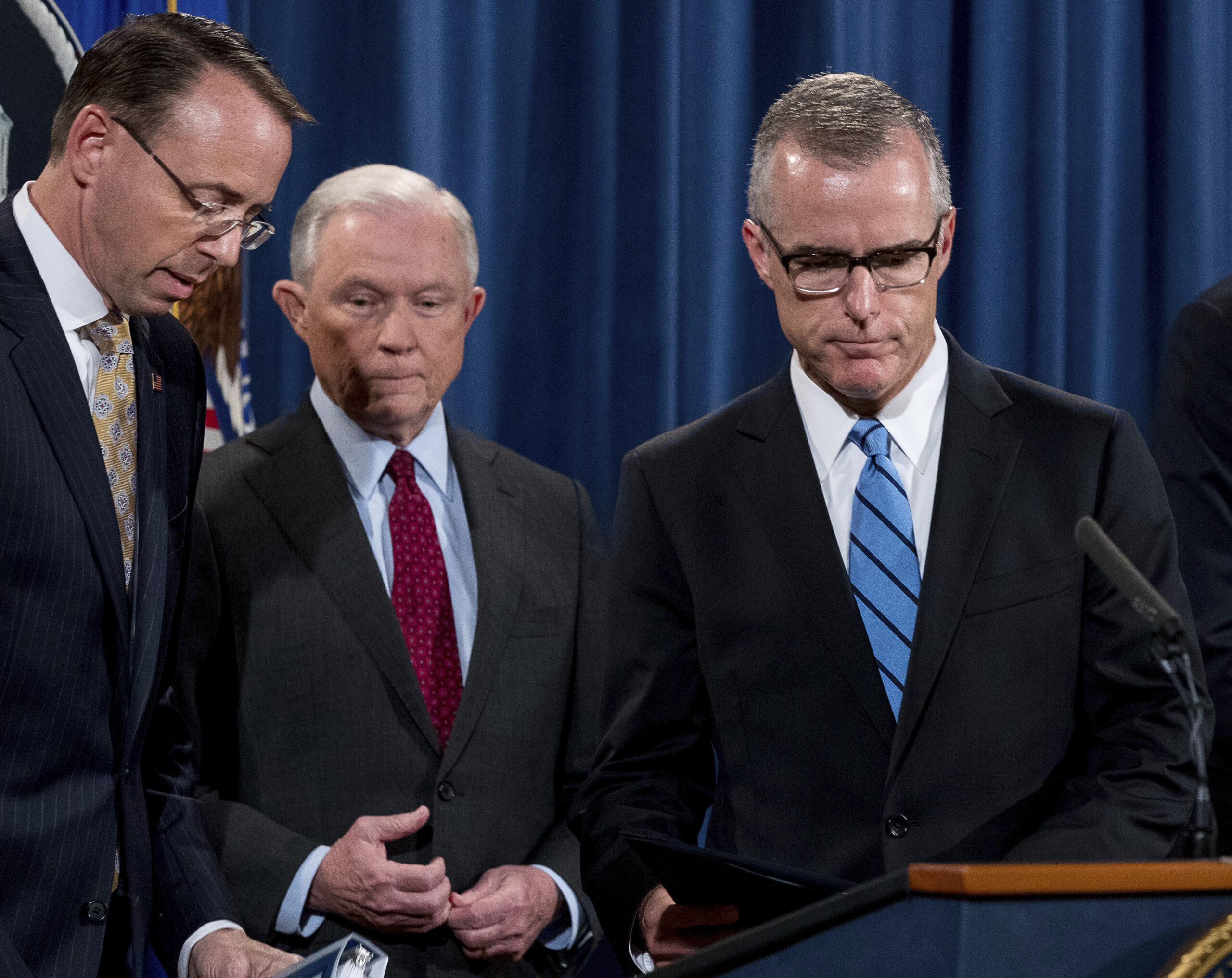 McCabe’s depiction of Jeff Sessions is pathetically unbelievable