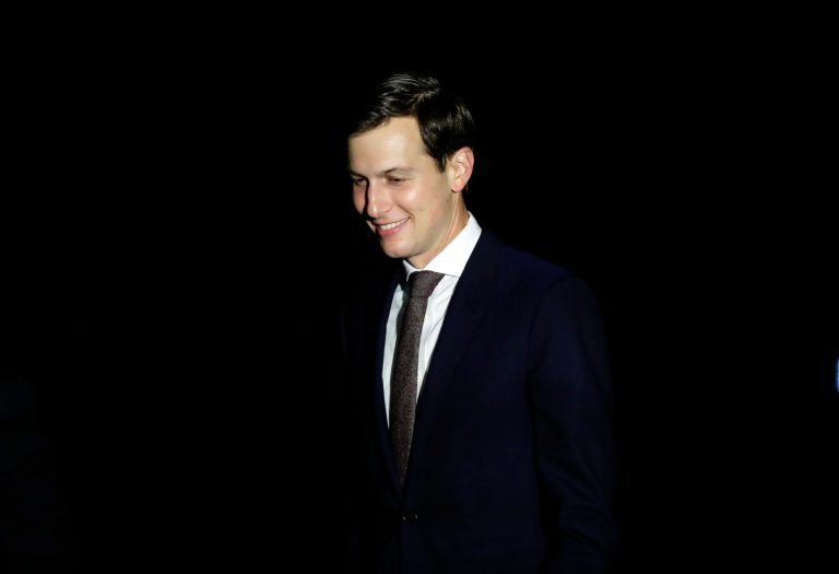 White House Senior Adviser Jared Kushner walks away from Marine One on the South Lawn of the White House, Thursday, Aug. 3, 2017, in Washington. President Donald Trump is returning from Huntington, W.Va.