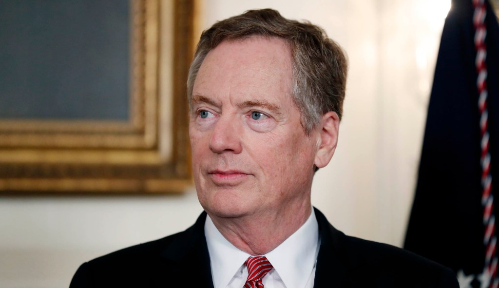 Lighthizer doesn’t rule out lifting China tariffs before Beijing reforms