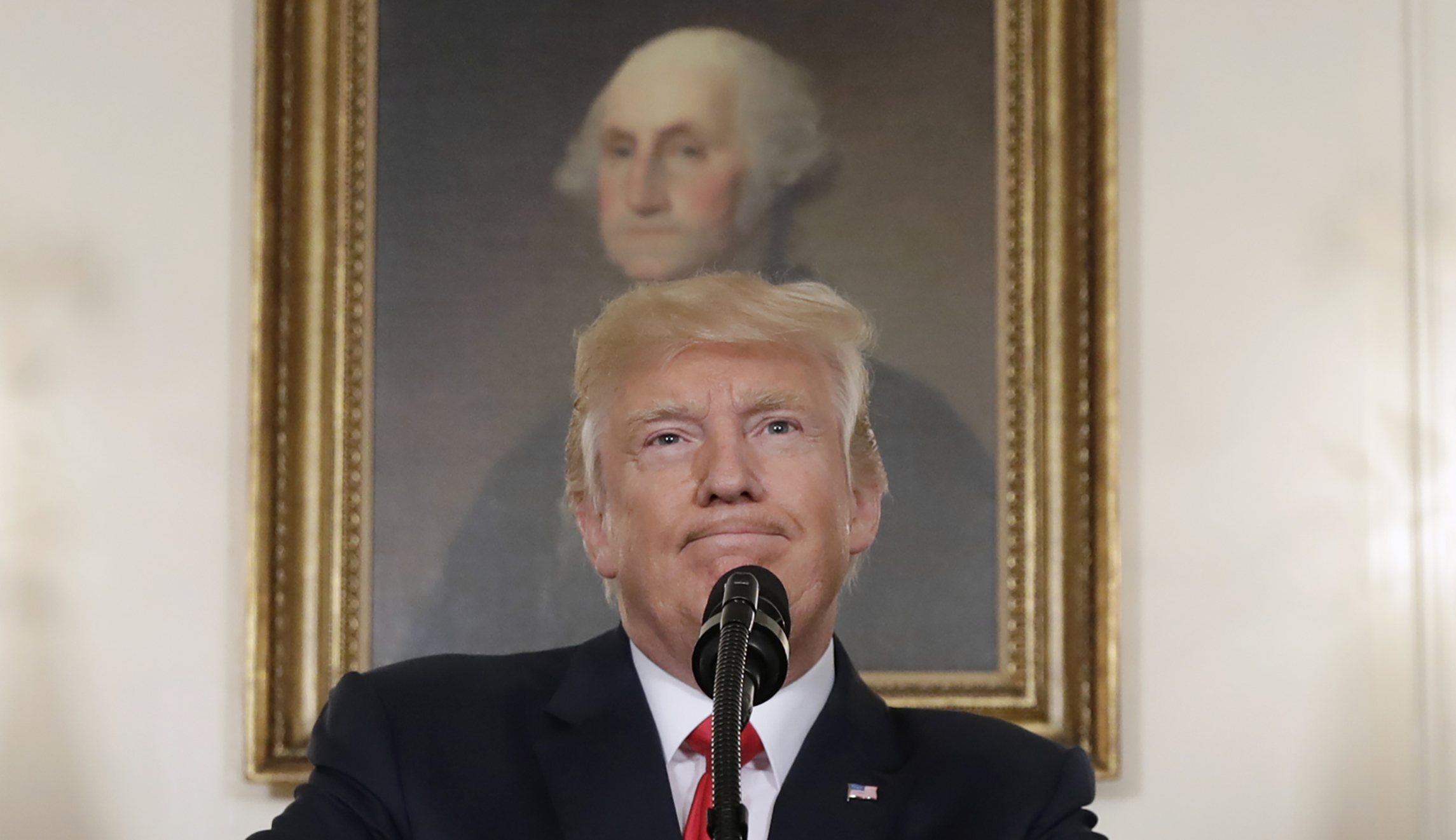 Trump says only George Washington has him beat when it comes to judicial picks