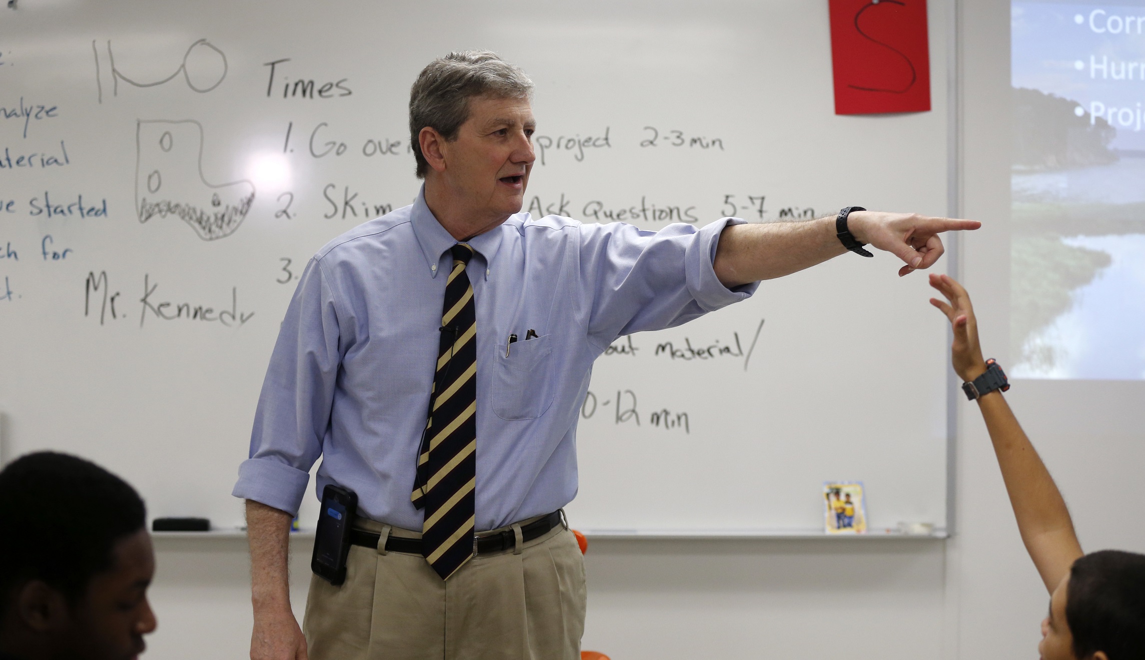 Sen. John Kennedy’s full-Trump mode is just his latest stage persona