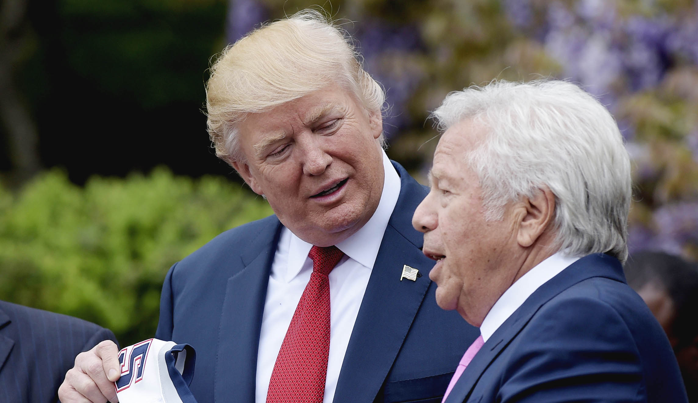 Trump watched Super Bowl with founder of massage parlor where Patriots owner was arrested