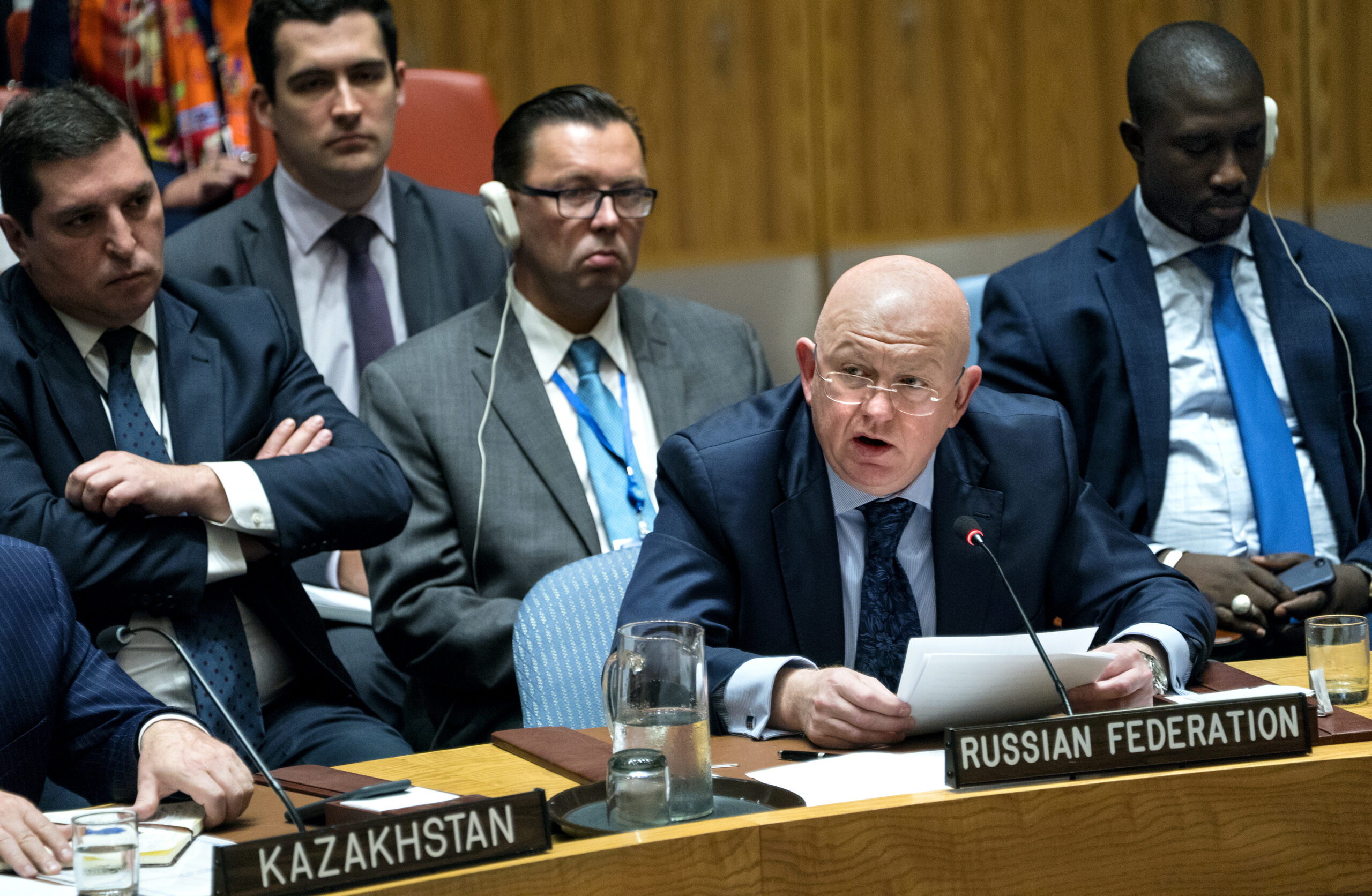 Nikki Haley spars with Russian diplomat over Syrian gas attacks